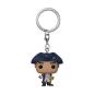 Preview: Funko POP Pocket Keychain Schlüsselanhänger Vinyl - Hamilton George Washington - 4cm